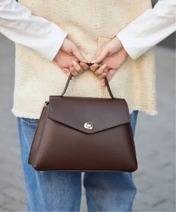 SLOBE IENA MARCO BIANCHINI 가죽 플랩 BAG