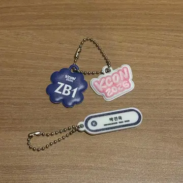 ZB1 제베원 건욱 KCON2026 키링 세트