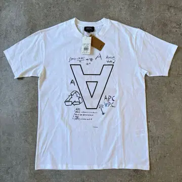 택 포함 새상품 A.P.C. Whaouh 티셔츠