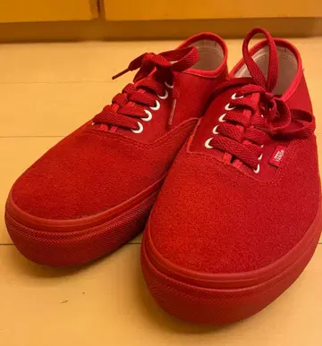 VANS AUTHENTIC 27cm 레드