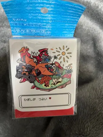 새상품 미개봉 포켓몬 카드 게임 덱 케이스 OTENKI TEAM