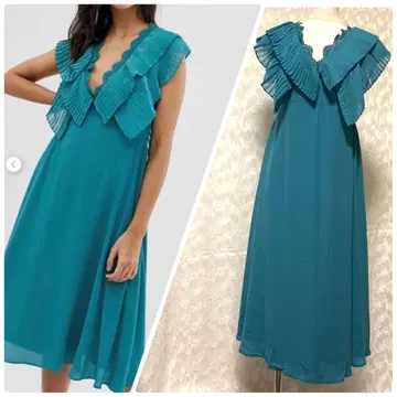 미사용 아소스 asos * V넥 드레스 원피스 마터니티