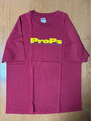 90s 구제 의류 ProPs BMX 비디오 매거진 티셔츠