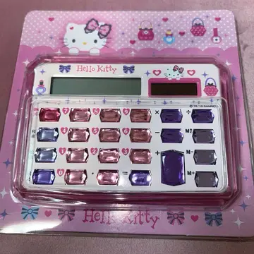 산리오샵 레어 반짝반짝 계산기