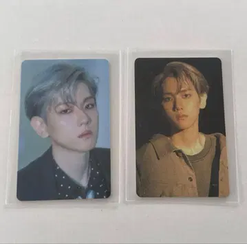 EXO 백현 CITY LIGHTS 프레임 케이스 트레이딩 카드