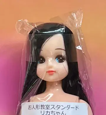 리카짱 캐슬 인형 교실 스탠다드 리카짱 블랙 헤어 사선 앞머리
