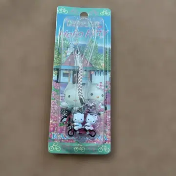 [미개봉] 지역 한정 키티 가루이자와 한정판 매듭 스트랩 키티 & 다니엘