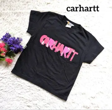 carhartt 칼하트 [ 로고 ] 블랙 T셔츠 M
