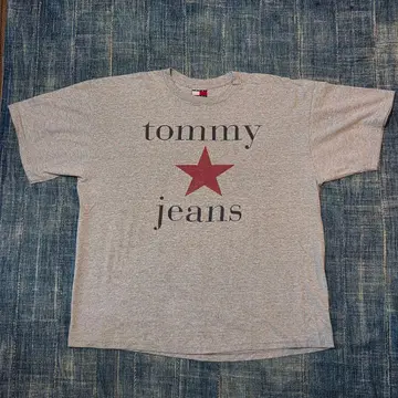 90s Tommy hilfiger 빈티지 티셔츠 USA제