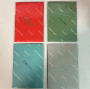 CORTIS 앨범 GREENGREEN Weverse 4 형태 세트
