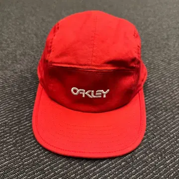 [ 새상품급 ] OAKLEY 오클리 5패널 캡 제트캡 레드 빨간색
