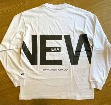 NEW ERA 뉴에라 백 프린트 롱T M 사이즈