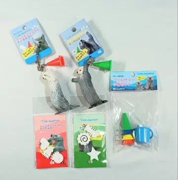 도바 수족관 랏코 메이짱 키라짱 키링 & 참 & 잡화 새상품
