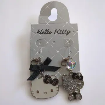 산리오 헬로키티 참 키라키라 라메 블랙 샹브르 완판템