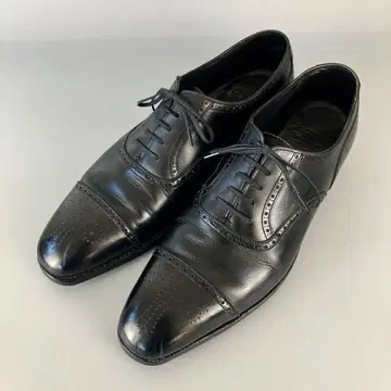 영국제 CROCKETT&JONES 가죽 신발/9D/블랙