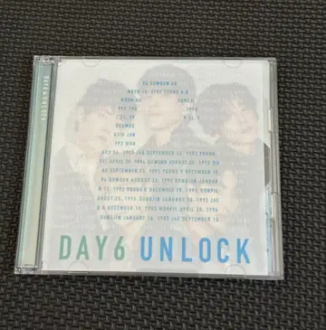 DAY6 UNLOCK 앨범 CD DVD + 도운 포토 카드