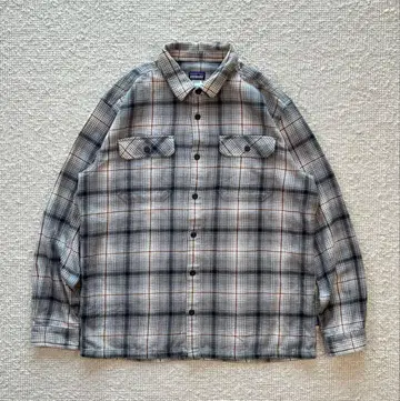 Patagonia Fjord Flannel 섀도우 체크 셔츠
