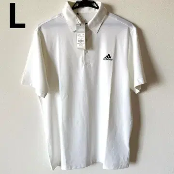 미사용 새상품 adidas 골프 얼티밋 365 피케 셔츠 L 화이트