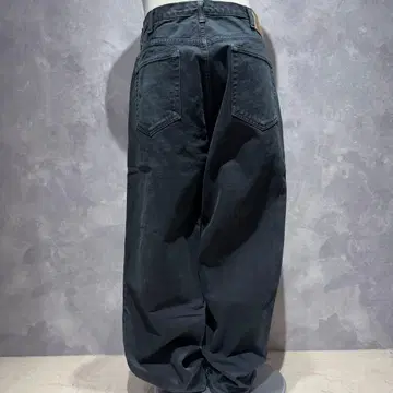 USA 구제 의류 CHAPS 차프스 블랙 데님 팬츠 36 x 30