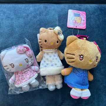 갸루 키티 키링 3개 세트