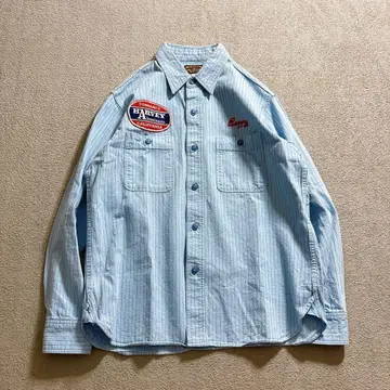 BUZZ RICKSON'S 버즈릭슨 워크 셔츠 자수 와펜 M