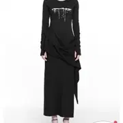 나체 ZIP DETAIL TRACK JERSEY CHARCOAL | 트레이닝/스웨트 셋업 