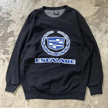 레어 캐딜락 Escalde 에스컬레이드 맨투맨 L 블랙