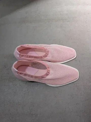 Hender Scheme 핸더 스킴 메쉬 펌프스 플랫슈즈