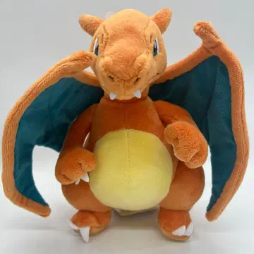 [택 포함 새상품] 포켓몬 리자몽 (S) 봉제 인형 약 20cm