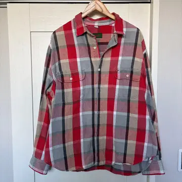 빈티지 플란넬 셔츠 made in usa