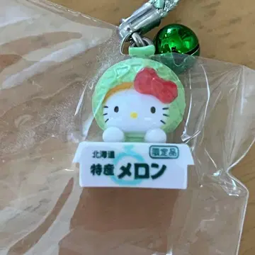산리오 고토치 키티 홋카이도 한정 멜론 스트랩