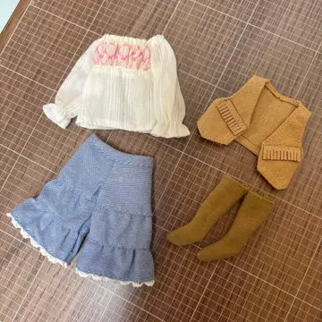 [ Blythe ] 어반 카우걸 아웃핏 4세트