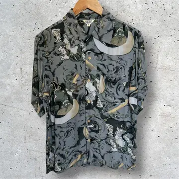 PATINA VINTAGE 일본풍 디자인 반팔 셔츠