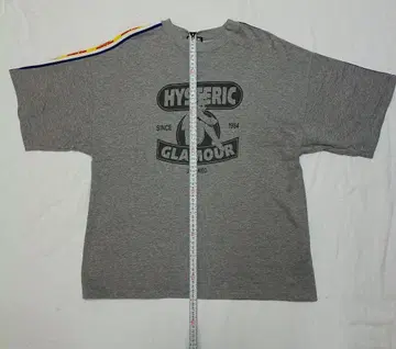 HYSTERIC GLAMOUR 그레이 티셔츠