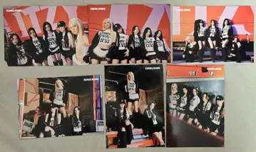 ITZY TUNNEL VISION 랜덤 포토카드 집합 6장