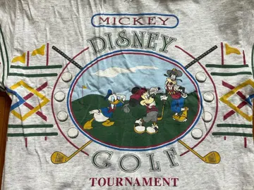 [90 빈티지] Disney 미키 골프 토너먼트 T셔츠