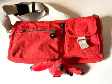 KIPLING 애니멀 참 포함 사코슈 5 포켓