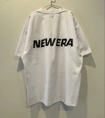 새상품 NEW ERA 뉴에라 반팔 T셔츠 Wordmark S