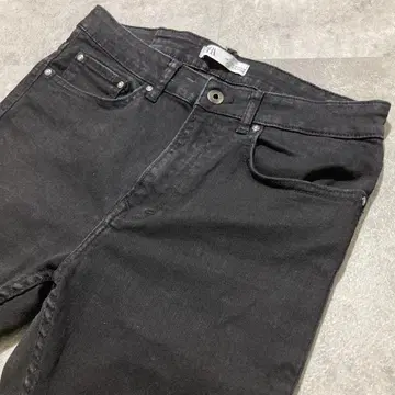 [ ZARA MAN ] 자라 맨 스트레치 블랙 스키니 데님 팬츠