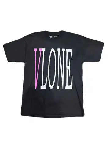 VLONE 티셔츠 핑크