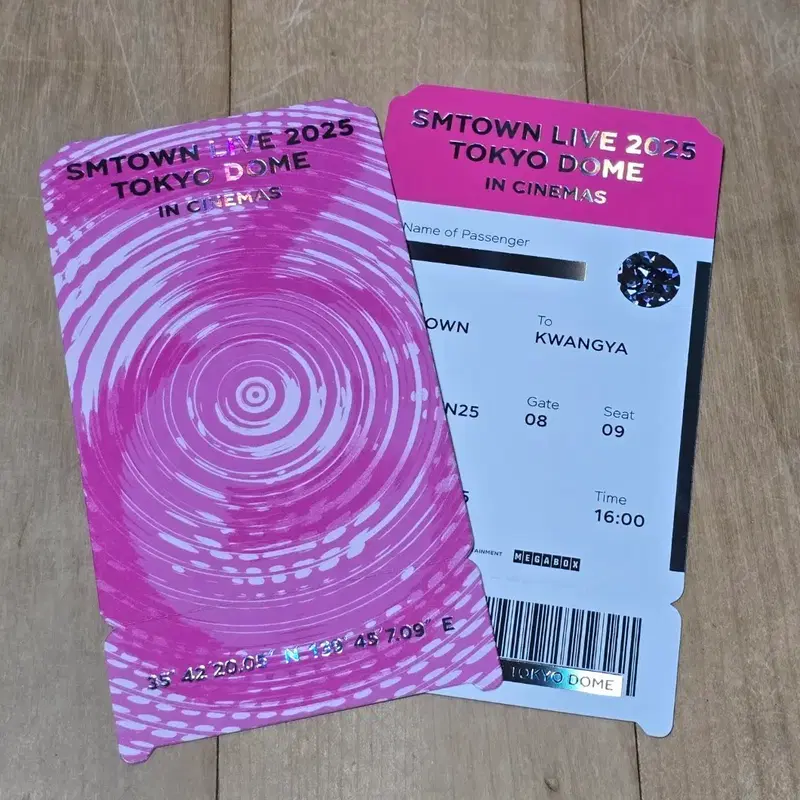 메가박스 SMTOWN LIVE 2025 IN CINEMAS 판매합니다