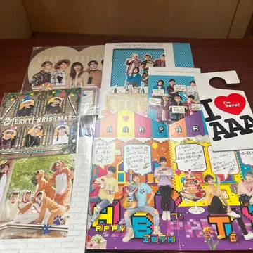 AAA PARTY MAGAZINE 회보 25~30 클리어 파일 굿즈