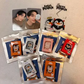 2PM 준호 펭귄 popup 굿즈 키링 & 혜택 카드