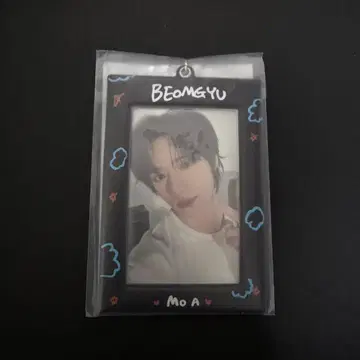 TXT MOACON 포토카드 홀더 트레이딩 카드 케이스 범규