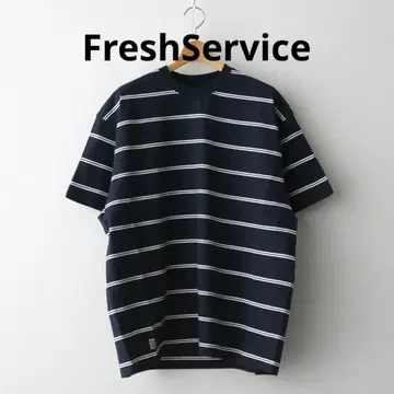 FreshService MULTI BORDER S/S TEE
