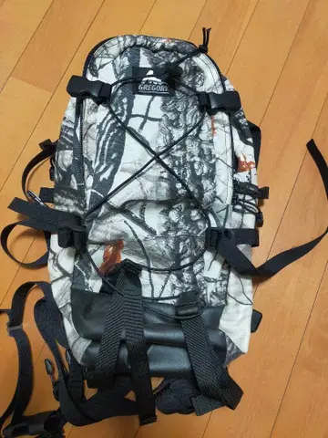 레어 GREGORY USA제 스노우 카모 백팩 카모플라쥬