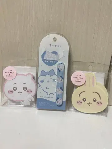 유리 네일 샤이너 샤이너 치이카와 하치와레 3세트