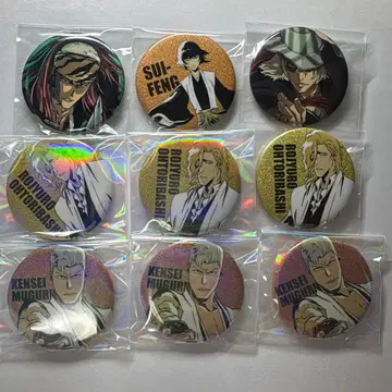 b BLEACH WORLD 캔뱃지 글리터 캔뱃지 모음