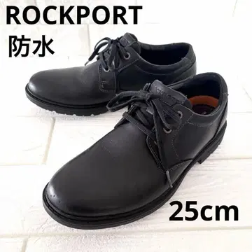 ROCKPORT 방수 가죽 신발 25 블랙