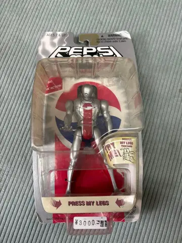 PEPSI MAN 액션 피규어 1998년 제조 데드스탁